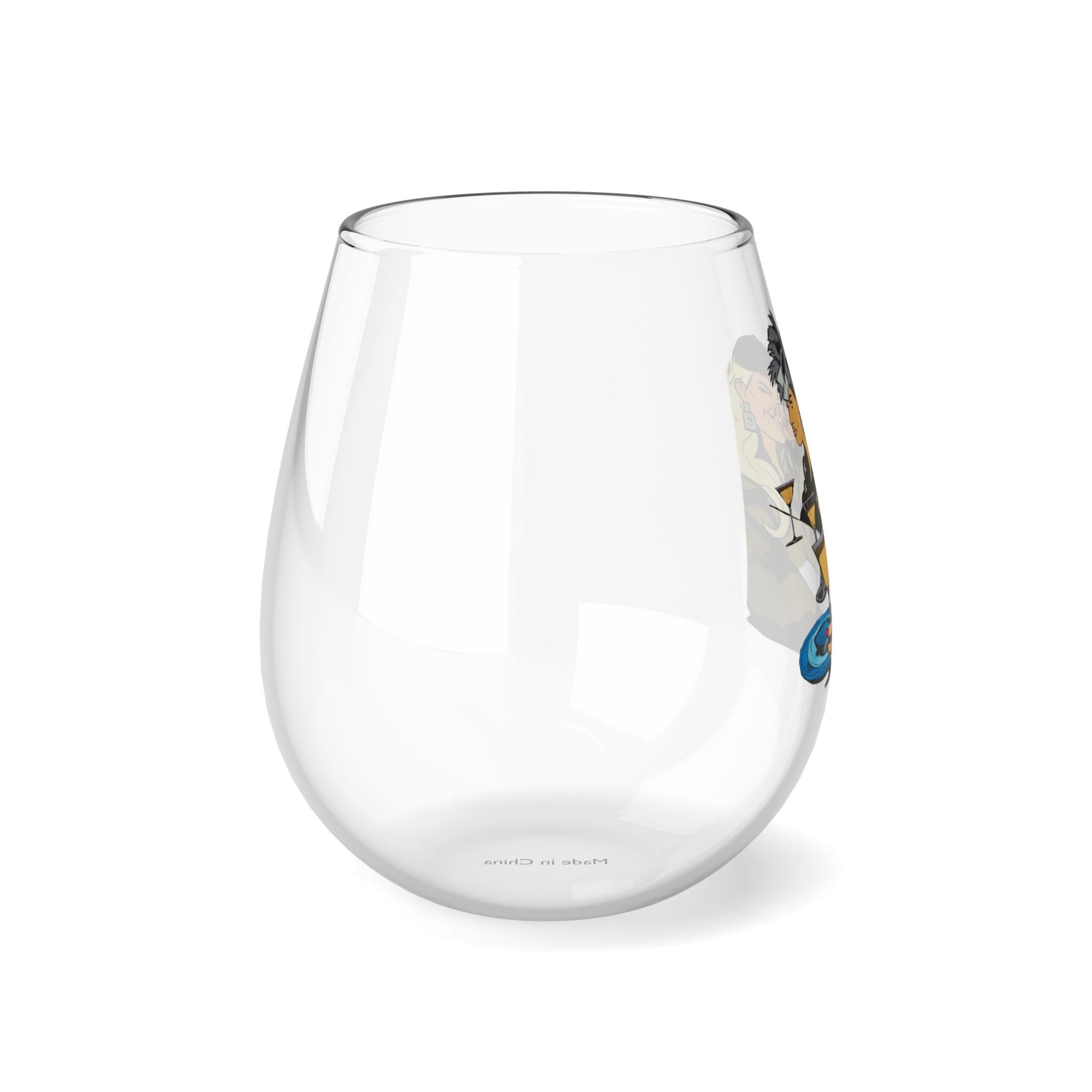 RHOSLC Heather Espresso, Stemless Wine Glass, 11.75oz