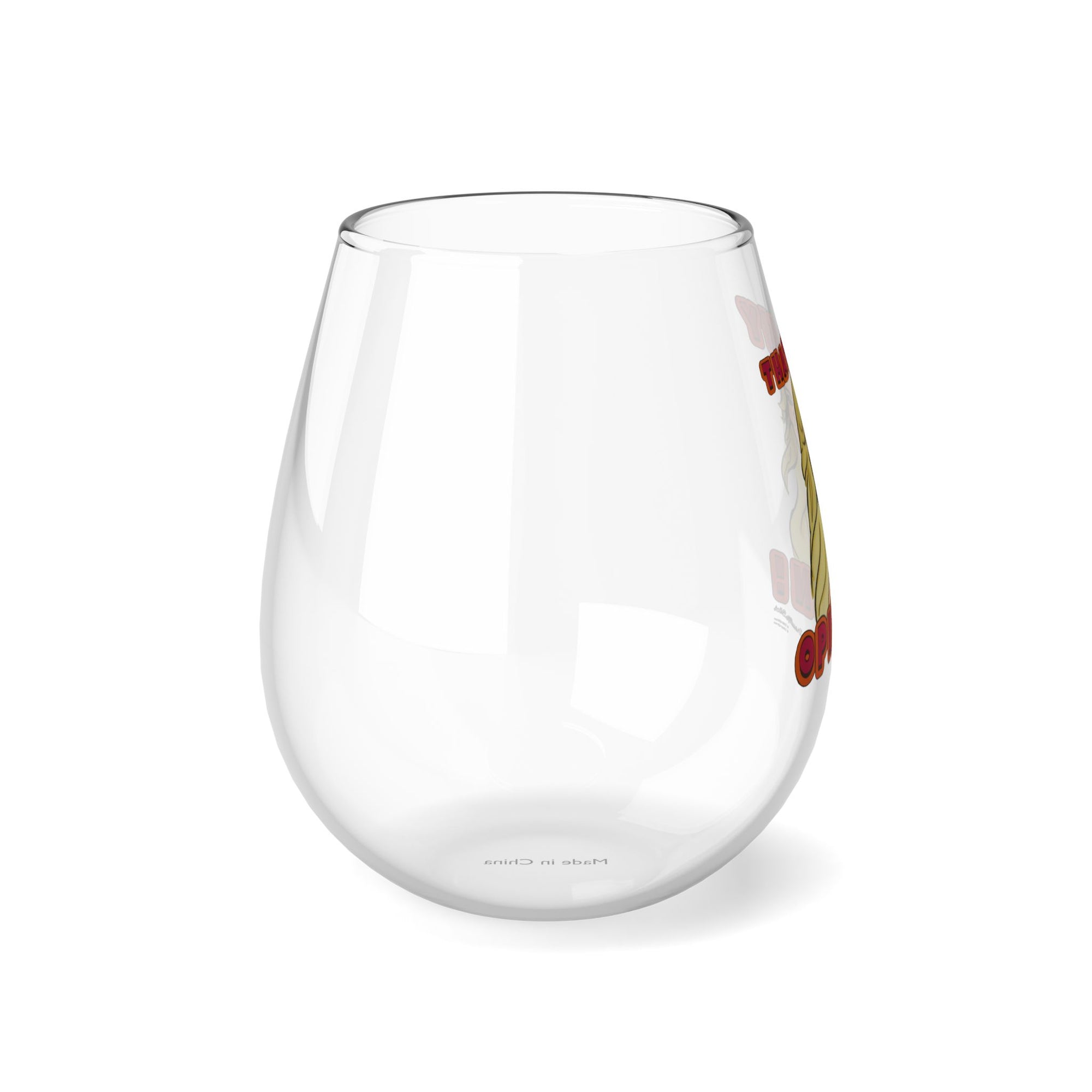 RHOC "That's MY Opinion!", Stemless Wine Glass, 11.75oz