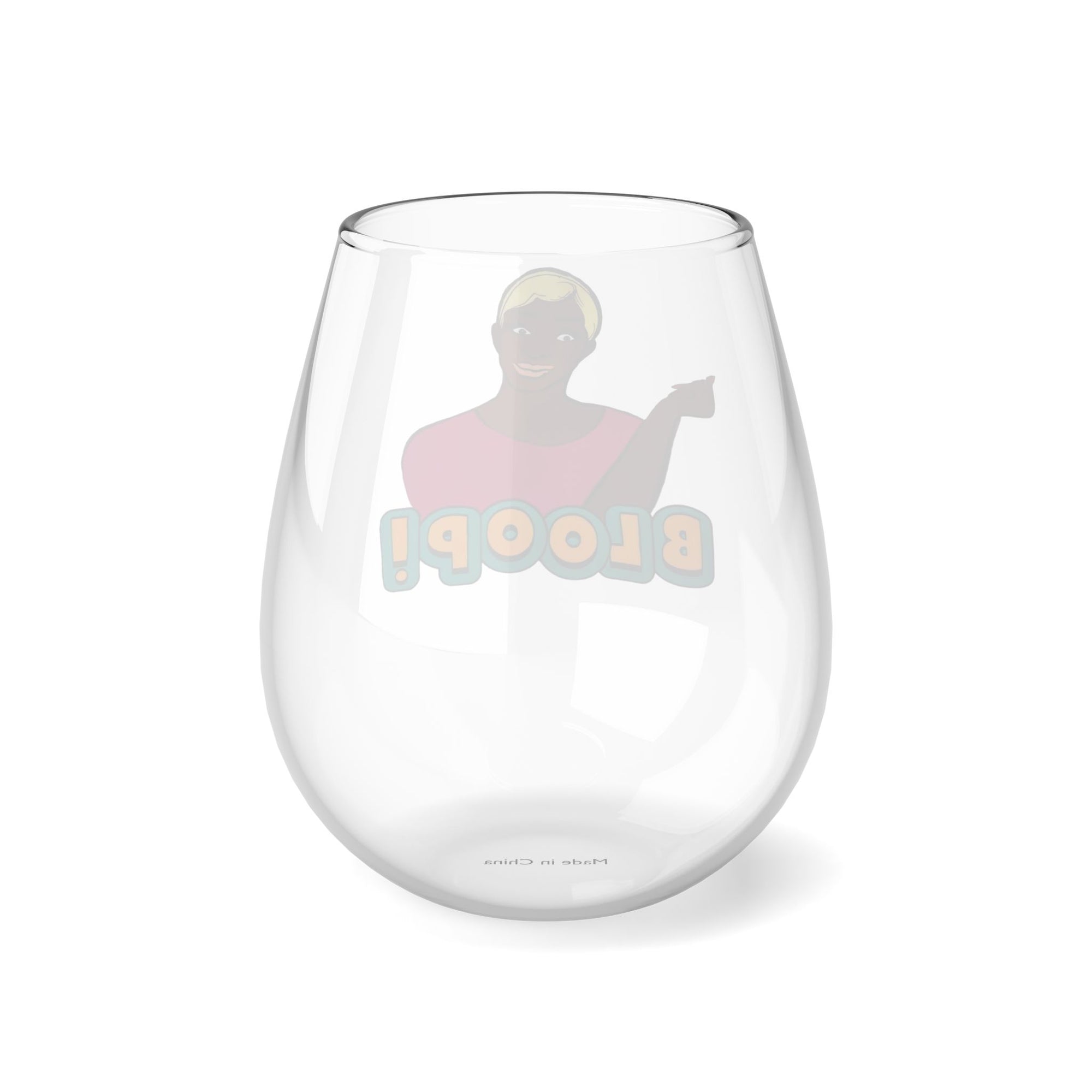 RHOA "BLOOP", Stemless Wine Glass, 11.75oz Featuring Nene Leakes