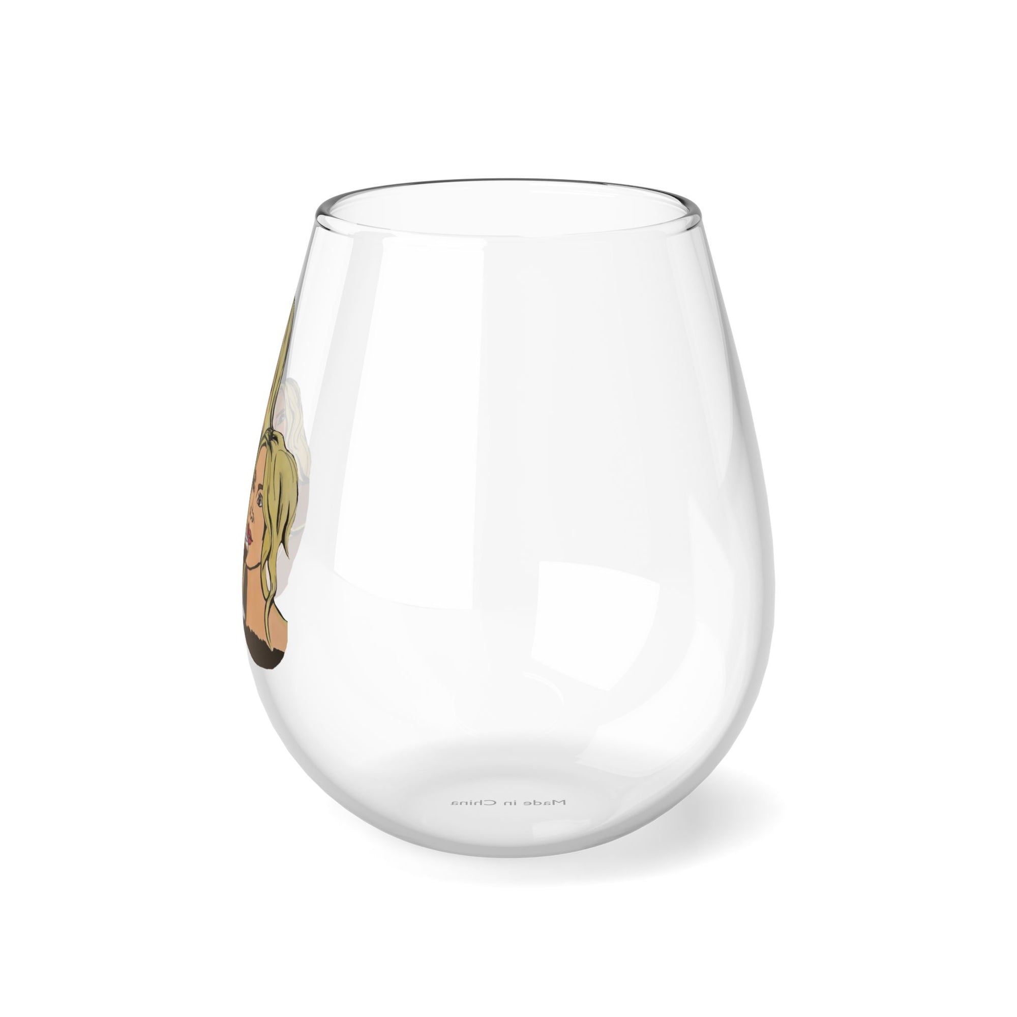 RHOC Tres Amigas, Stemless Wine Glass, 11.75oz