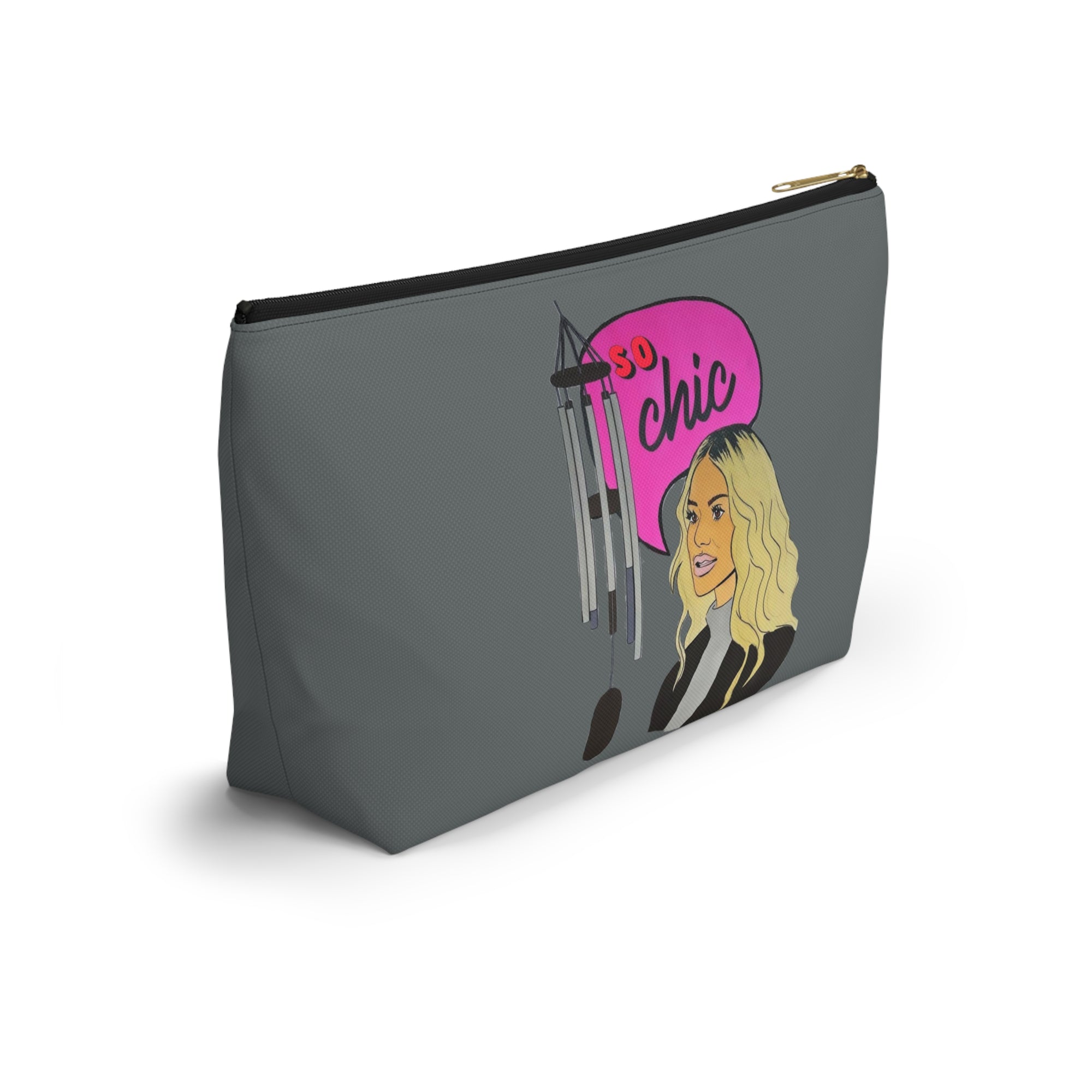 RHOBH "So Chic" - Accessory Pouch w T-bottom