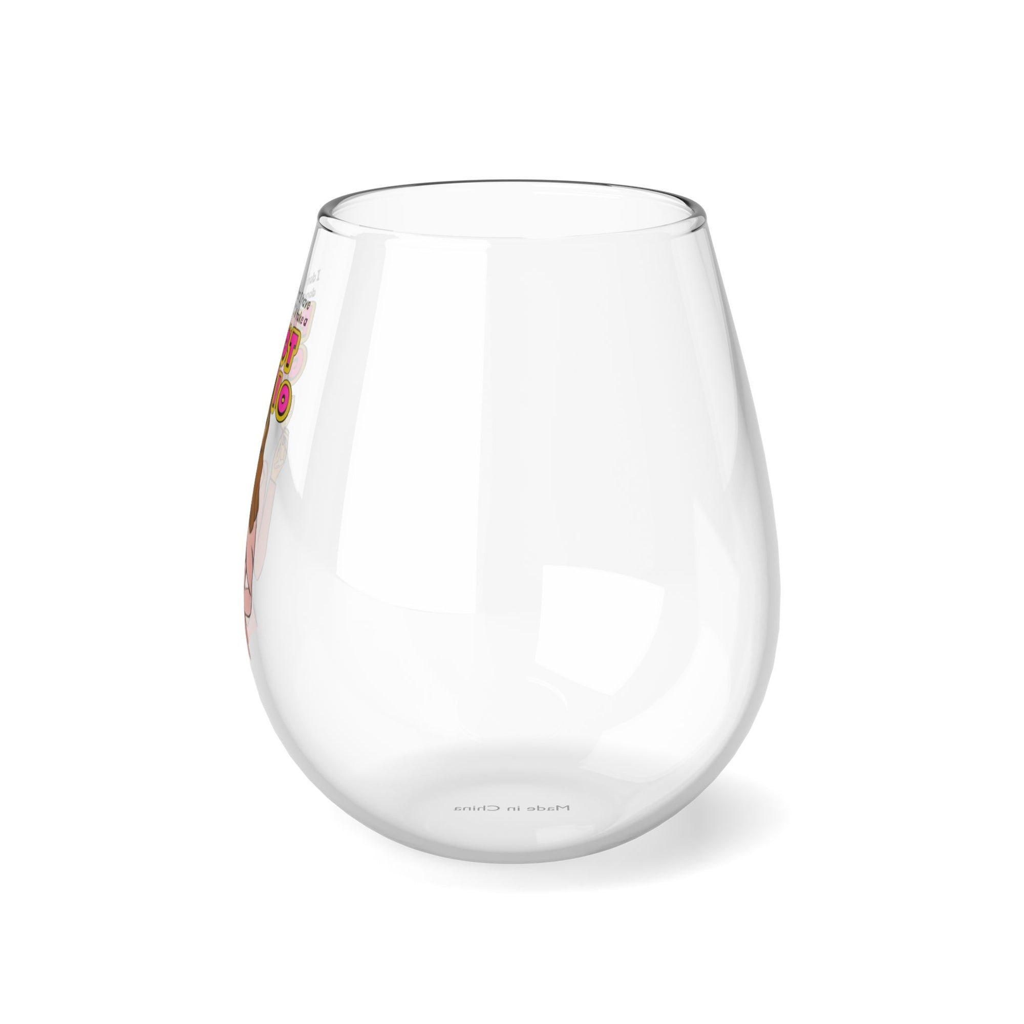 VPR I'll Take A Pinit Grigio, Stemless Wine Glass, 11.75oz Featuring Stassi Schroeder