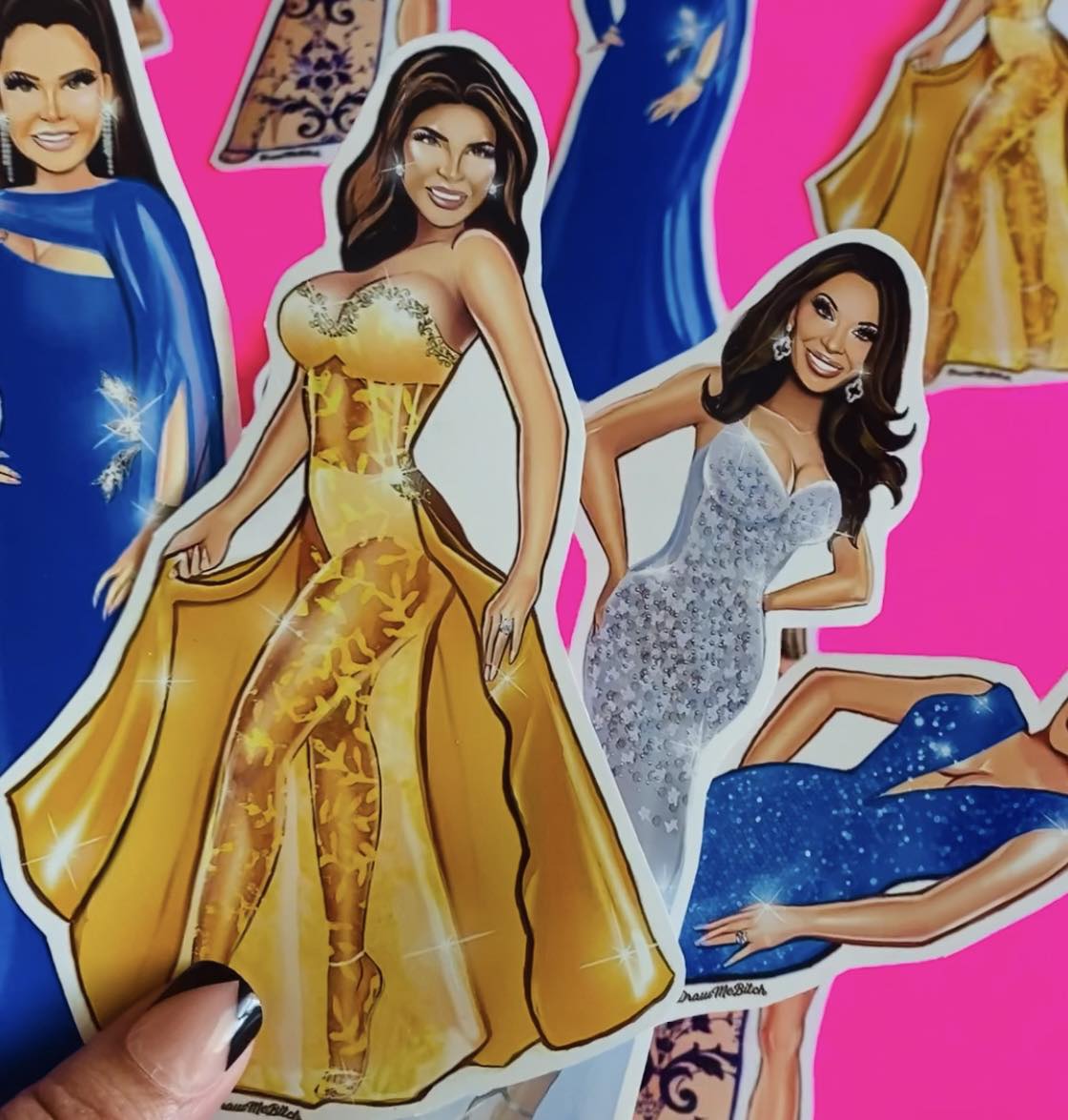 RHONJ Fridge Magnets