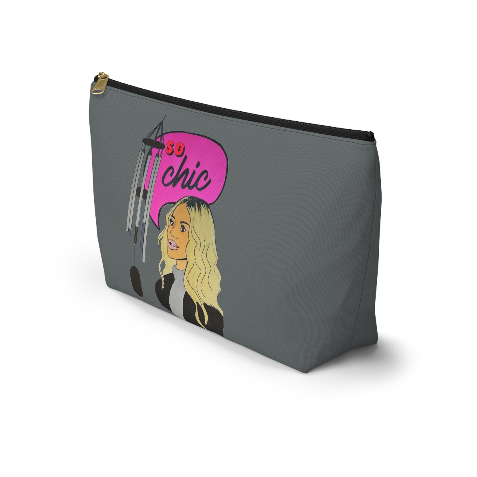 RHOBH "So Chic" - Accessory Pouch w T-bottom