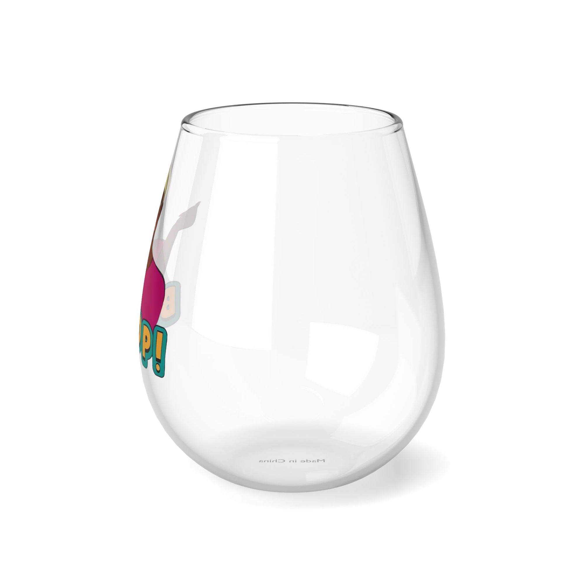 RHOA "BLOOP", Stemless Wine Glass, 11.75oz Featuring Nene Leakes