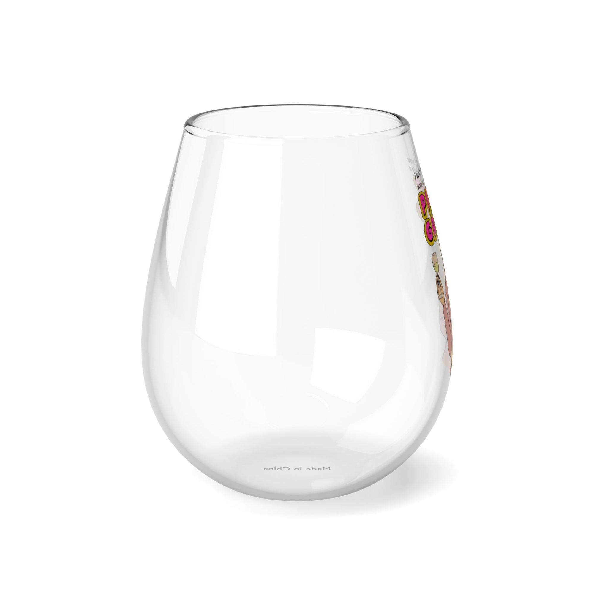 VPR I'll Take A Pinit Grigio, Stemless Wine Glass, 11.75oz Featuring Stassi Schroeder