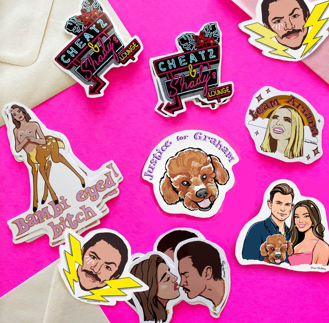 Vanderpump Rules Stickers