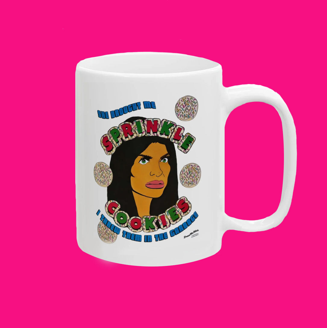 Sprinkle Cookie Mug featuring Teresa Guidice