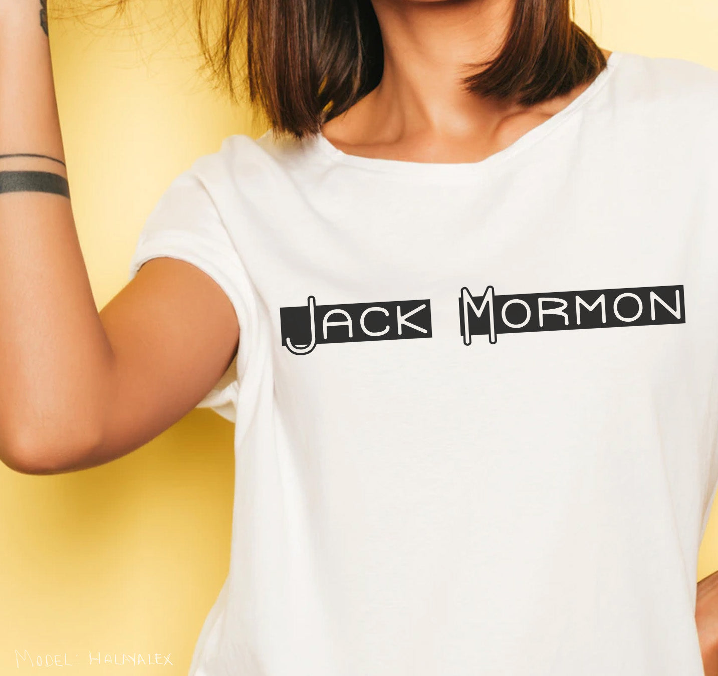 Jack Mormon Grunge Band T-Shirt