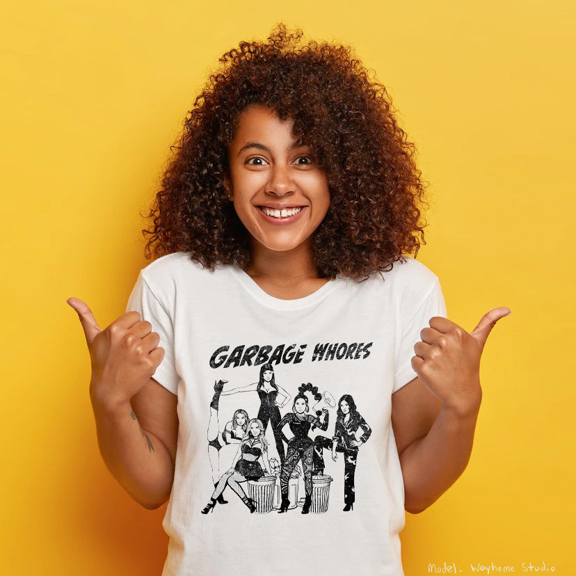 Garbage Whore Grunge Band T-Shirt